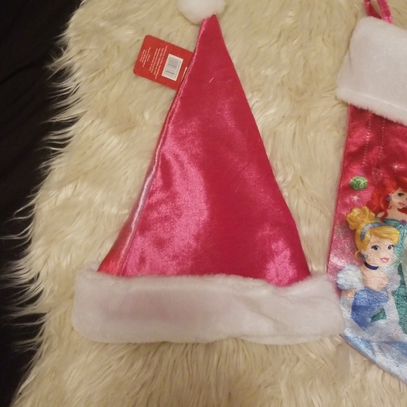 Set of disney princess Santa hat and stocking - Picture 4 of 4